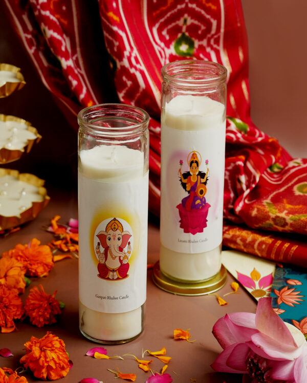 Ganesh Laxmi candle