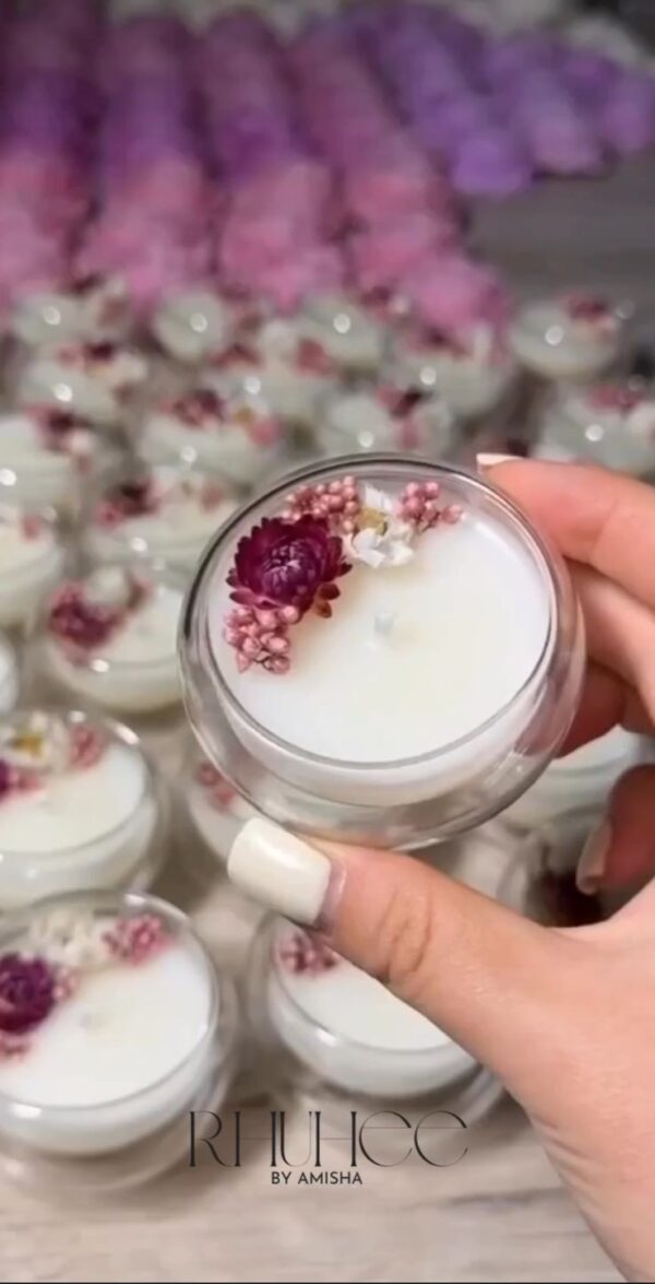 Double walled candle