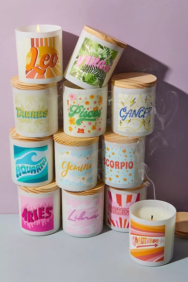 Zodiac candle