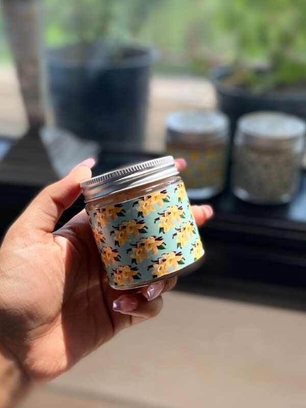 Aluminium lid candle