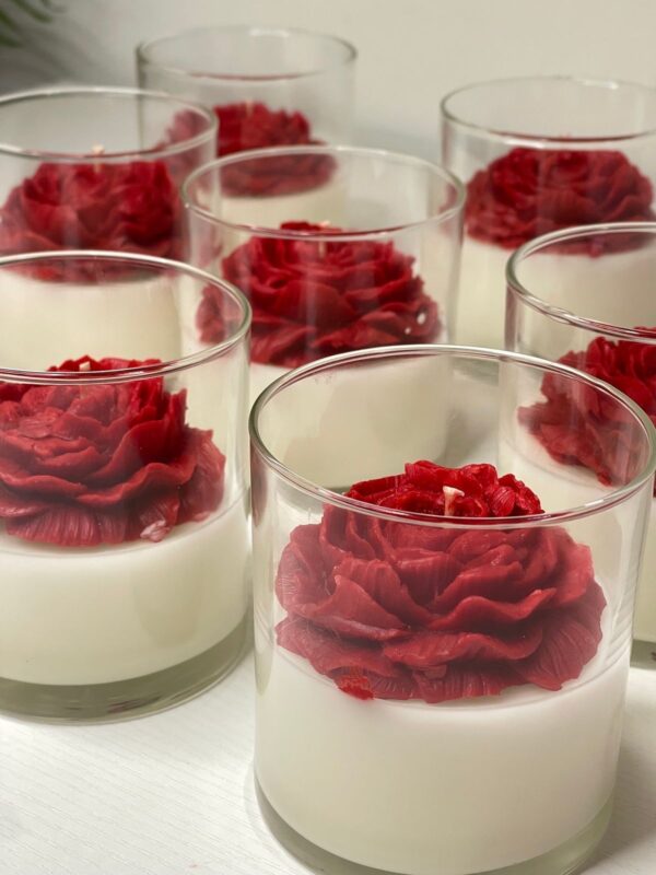 Peony in Jar Candle