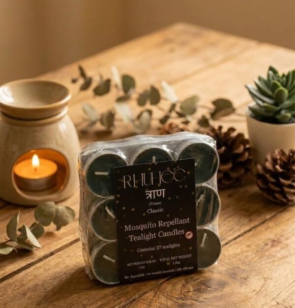 TRAAN — Mosquito-Repellent Tea Light Candles