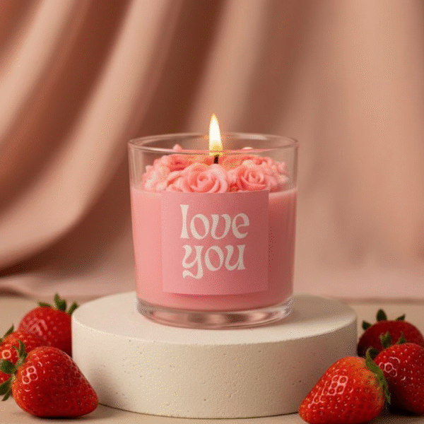 Love You Candle